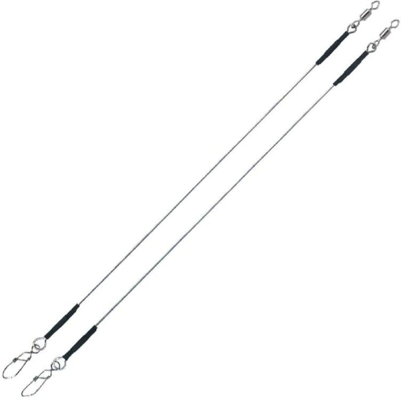 JENZI Spinnstange mit SC-Snap 25cm Silber 2Stk. JENZI Spinnstange mit SC-Snap 25cm Silber 2Stk.