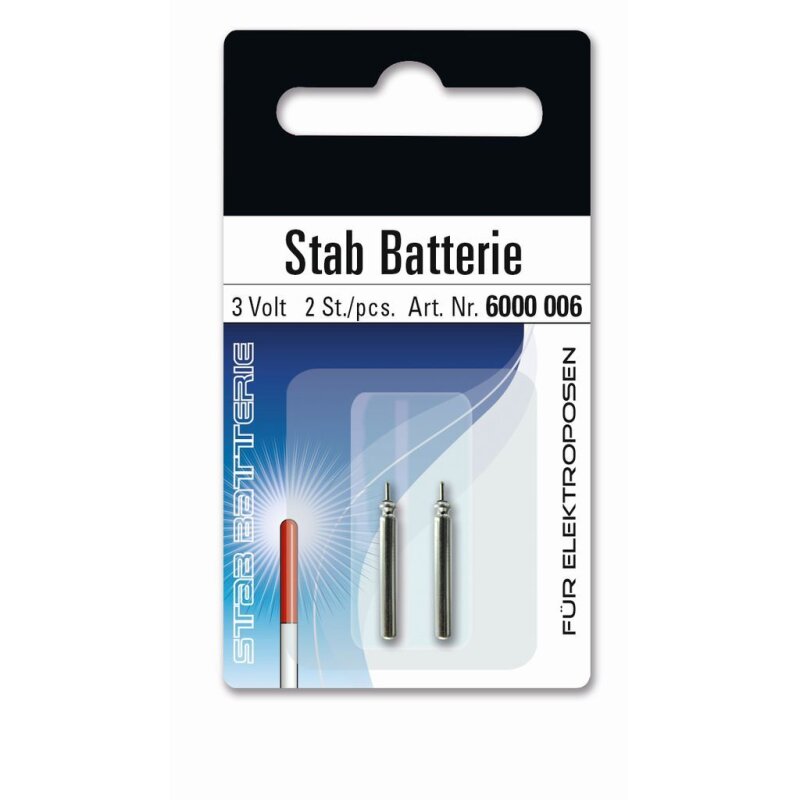 JENZI Stabbatterie Lithium CR322 3V 2x3mm 2Stk. JENZI Stabbatterie Lithium CR322 3V 2x3mm 2Stk.
