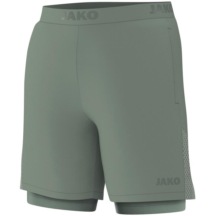Jako 2-in-1 Short Power 6276 mintgr?n - Gr. 34 Jako 2-in-1 Short Power 6276 mintgr?n - Gr. 34