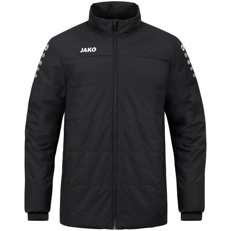 Jako Coachjacke Team 7104-800 schwarz Gr. S Jako Coachjacke Team 7104-800 schwarz Gr. S