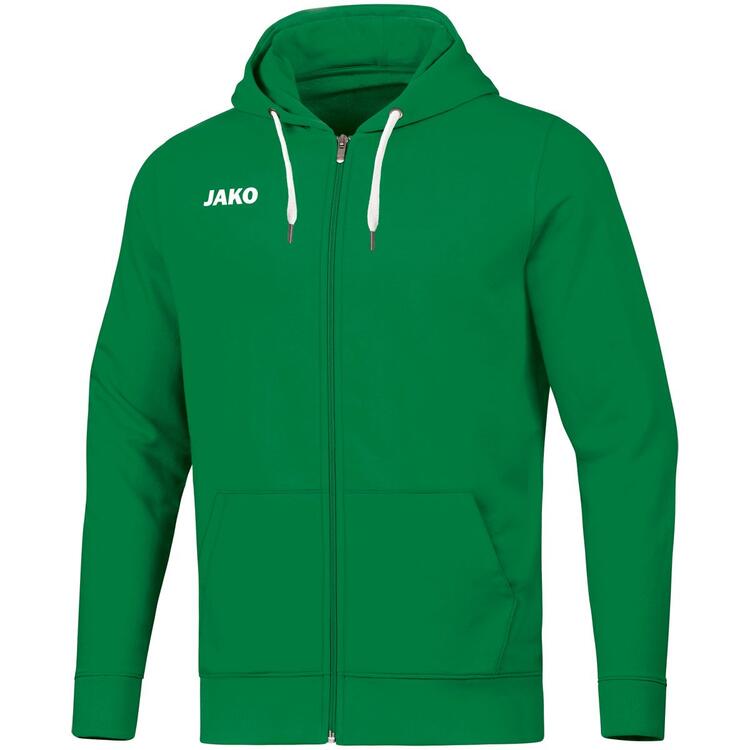 Jako Kapuzenjacke Base 6865-06 sportgr?n - Gr. 164