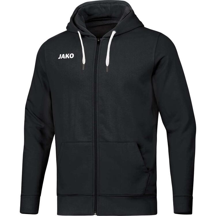 Jako Kapuzenjacke Base 6865-08 schwarz Gr. 40 Jako Kapuzenjacke Base 6865-08 schwarz Gr. 40