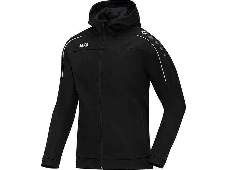 Jako Kapuzenjacke Classico schwarz 6850 08 Gr. 46 Jako Kapuzenjacke Classico schwarz 6850 08 Gr. 46
