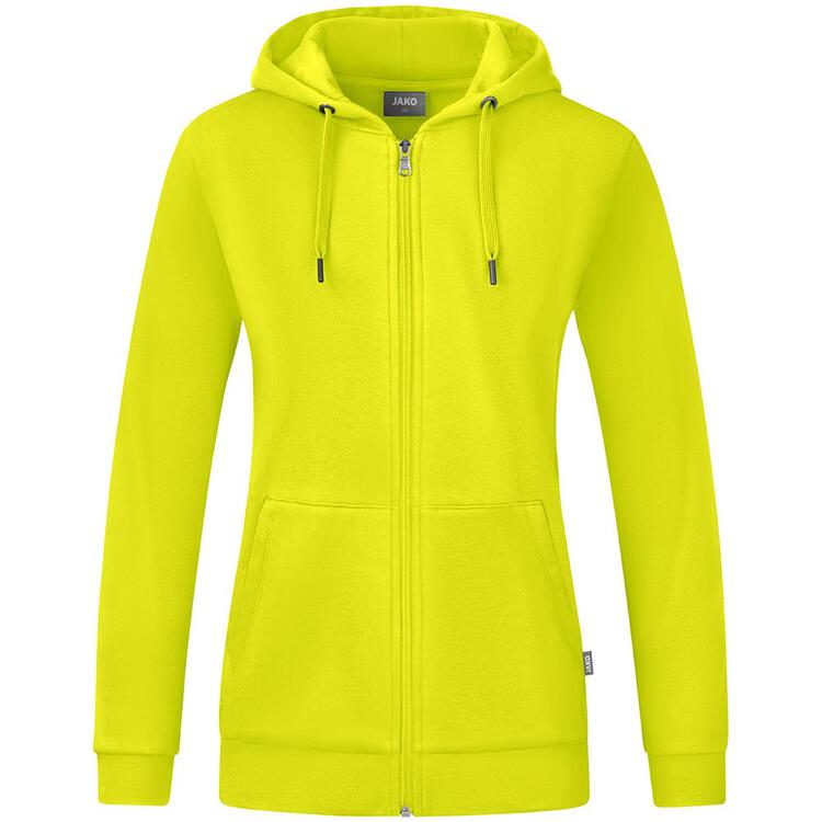 Jako Kapuzenjacke Organic C6820 lime Gr. 34