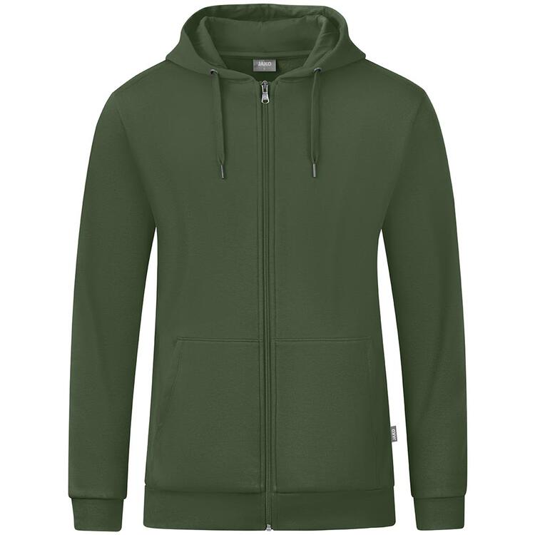 Jako Kapuzenjacke Organic C6820 oliv Gr. 4XL Jako Kapuzenjacke Organic C6820 oliv Gr. 4XL
