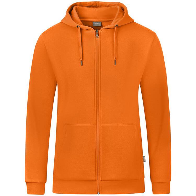 Jako Kapuzenjacke Organic C6820 orange Gr. 5XL