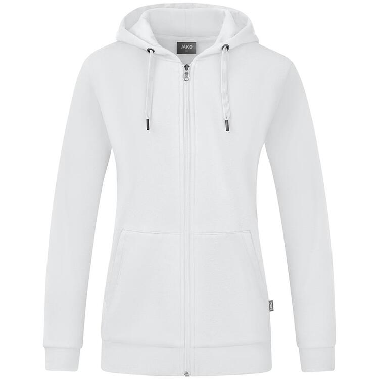 Jako Kapuzenjacke Organic C6820 wei? Gr. 46