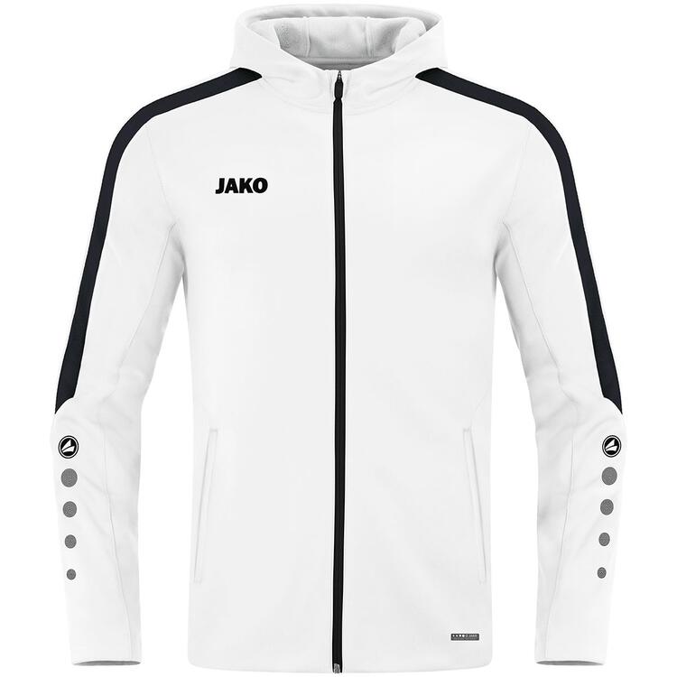 Jako Kapuzenjacke Power 6823 000 wei? - Gr. 40