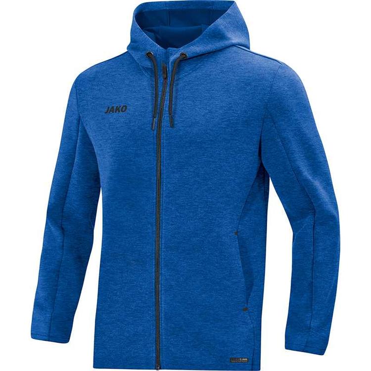 Jako Kapuzenjacke Premium Basics royal meliert 6829 04 Gr. 36