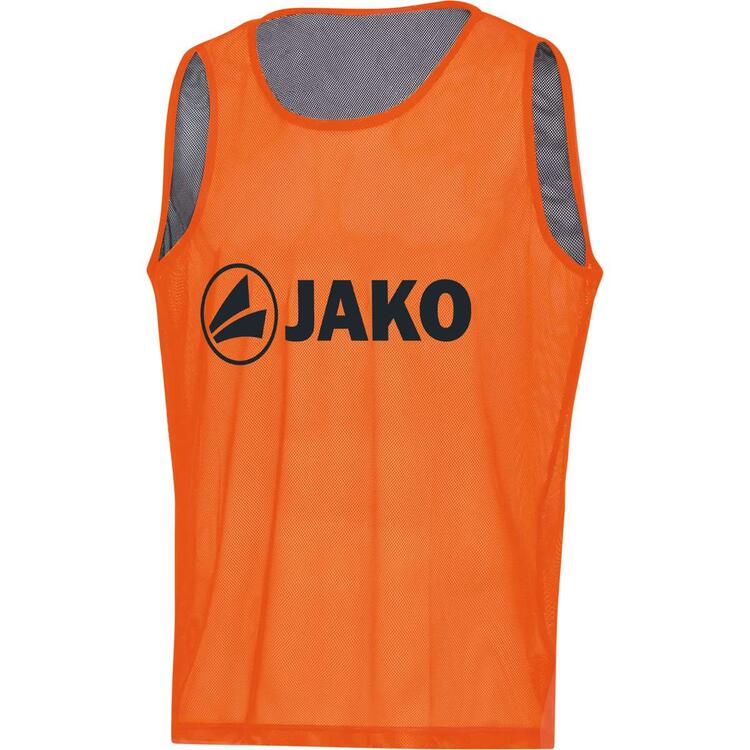 Jako Leibchen Reverse 2618-19 neonorange/steingrau Gr. Junior