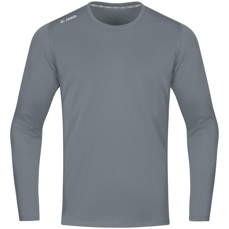 Jako Longsleeve Run 2.0 6475 steingrau Gr. 164