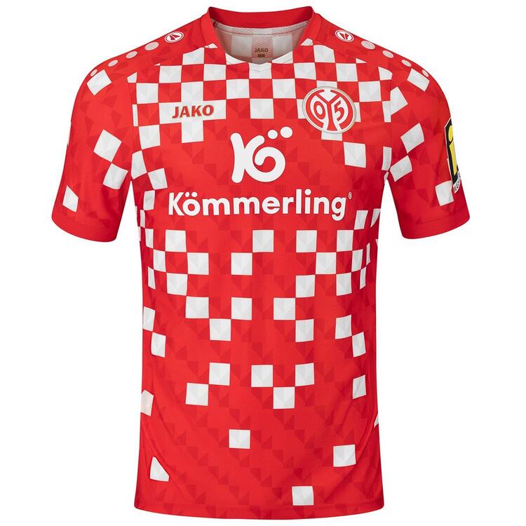 Jako Mainz 05 Heimtrikot 24/25 MZ4224H rot - Gr. L