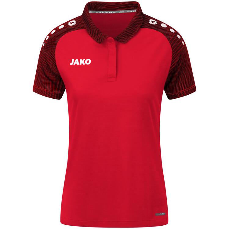 Jako Polo Performance 6322 rot/schwarz 42