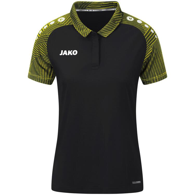 Jako Polo Performance 6322 schwarz/soft yellow 42 Jako Polo Performance 6322 schwarz/soft yellow 42