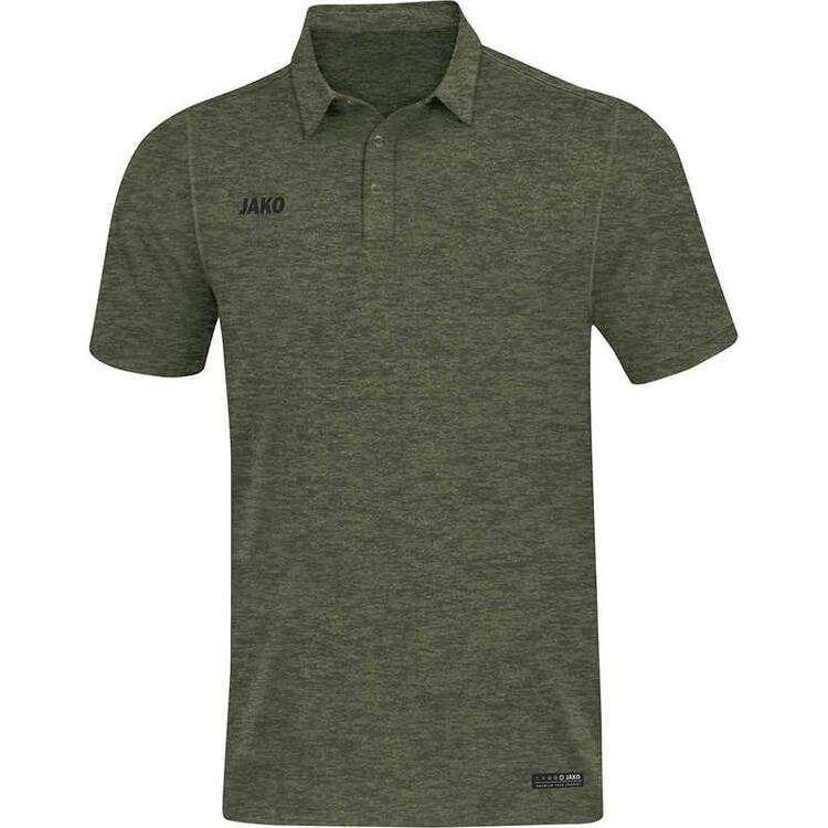 Jako Polo Premium Basics khaki meliert 6329 28 Gr. L