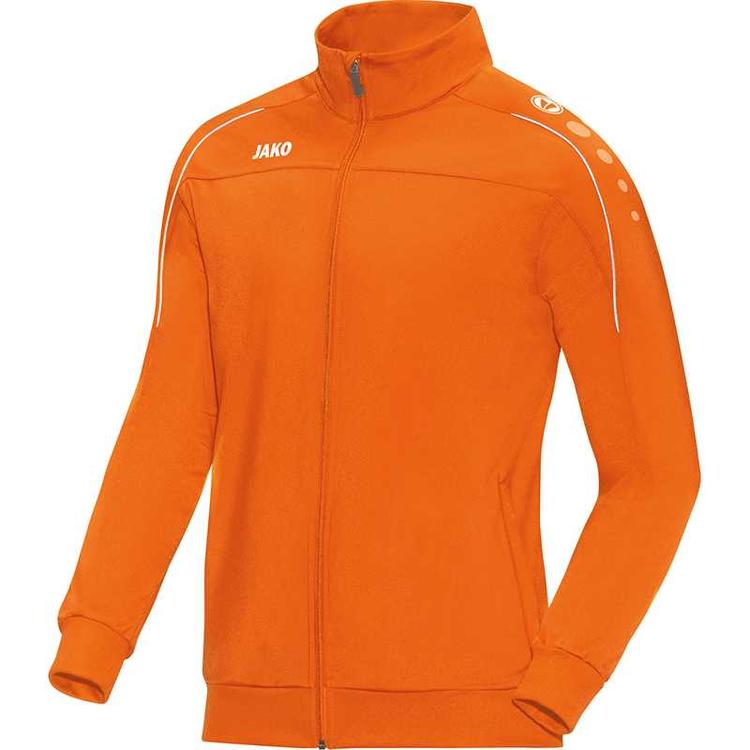 Jako Polyesterjacke Classico neonorange 9350 19 Gr. 116