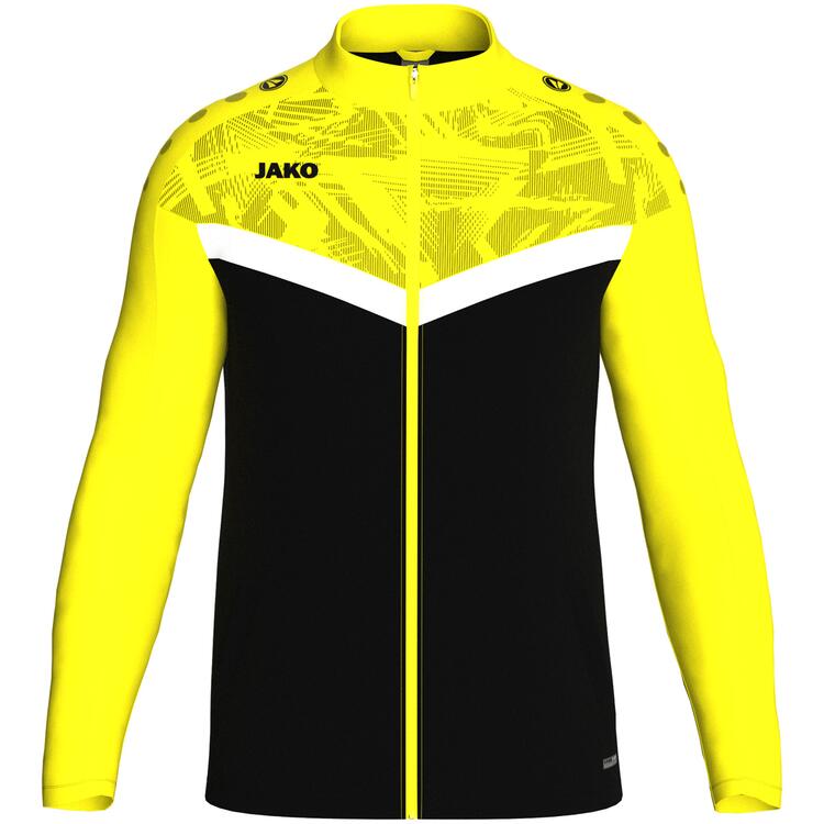 Jako Polyesterjacke Iconic 9324 schwarz/soft yellow - Gr. XL