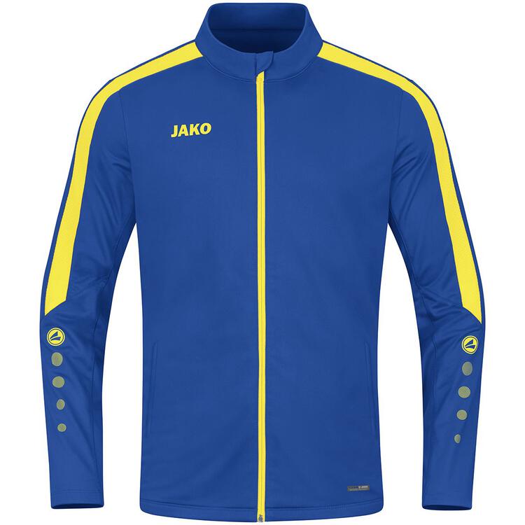 Jako Polyesterjacke Power 9323 404 royal/citro - Gr. 164