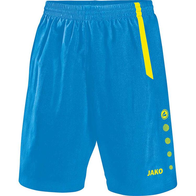 Jako Sporthose Turin JAKO blau/neongelb 4462 83 Gr. XL