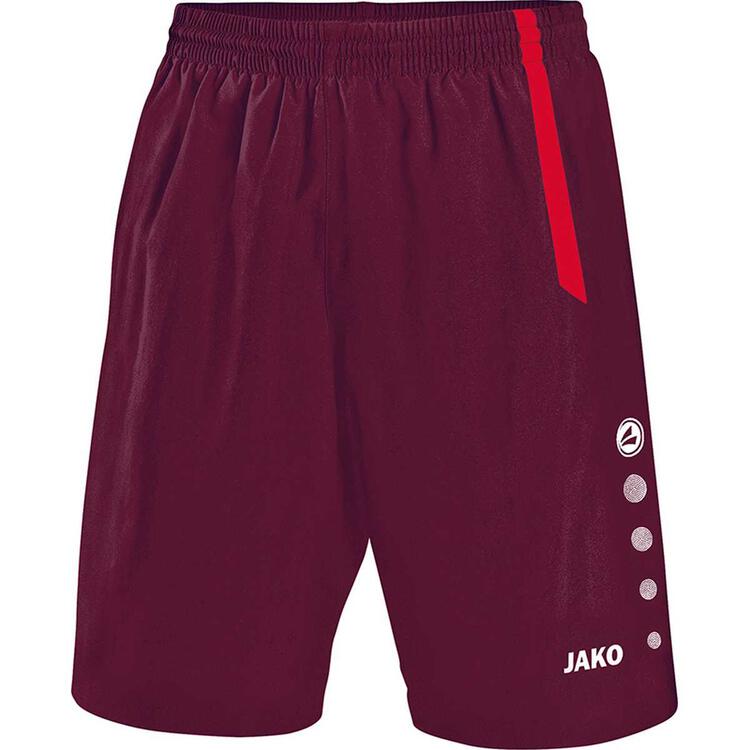 Jako Sporthose Turin maroon rot 4462 14 Gr. XXL