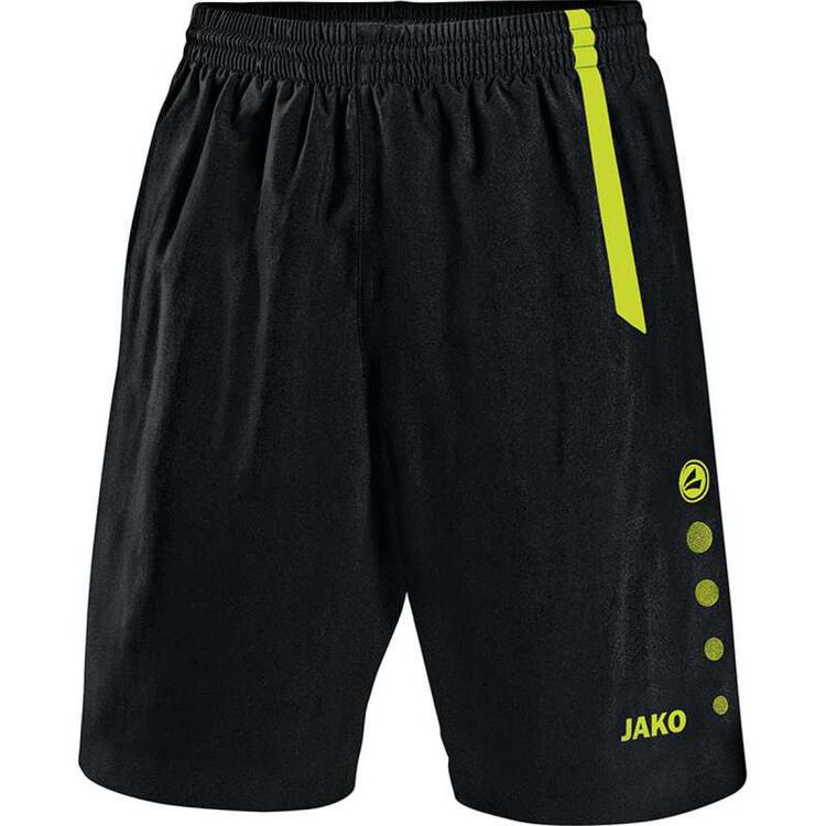 Jako Sporthose Turin schwarz/neongr?n 4462 80 Gr. XL