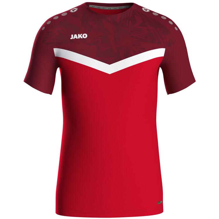 Jako T-Shirt Iconic 6124 rot/weinrot - Gr. M Jako T-Shirt Iconic 6124 rot/weinrot - Gr. M