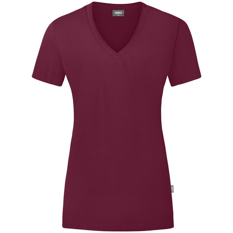 Jako T-Shirt Organic C6120 maroon 36