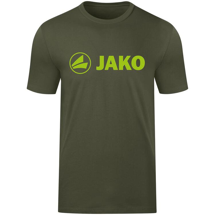 Jako T-Shirt Promo (2021) 6160-231 khaki/neongr?n Gr. 140