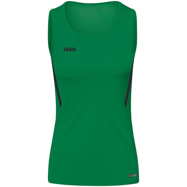 Jako Tanktop Challenge 6021 sportgr?n/schwarz Gr. 34