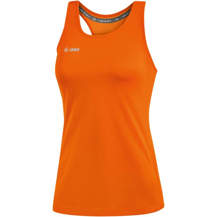 Jako Tanktop Run 2.0 neonorange 6075 19 Gr. 42 Jako Tanktop Run 2.0 neonorange 6075 19 Gr. 42