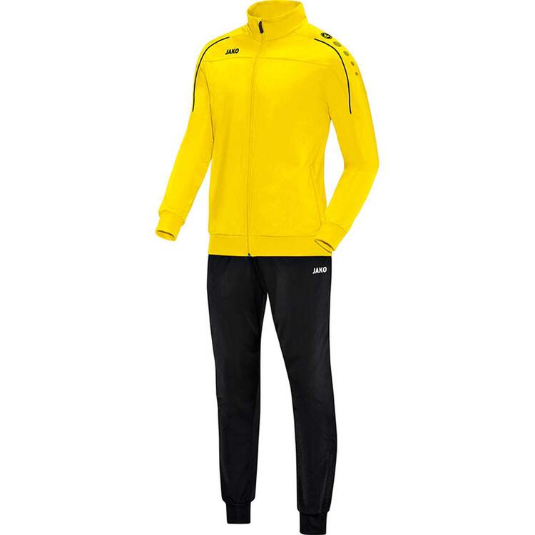 Jako Trainingsanzug Polyester Classico citro M9150 03 Gr. 116