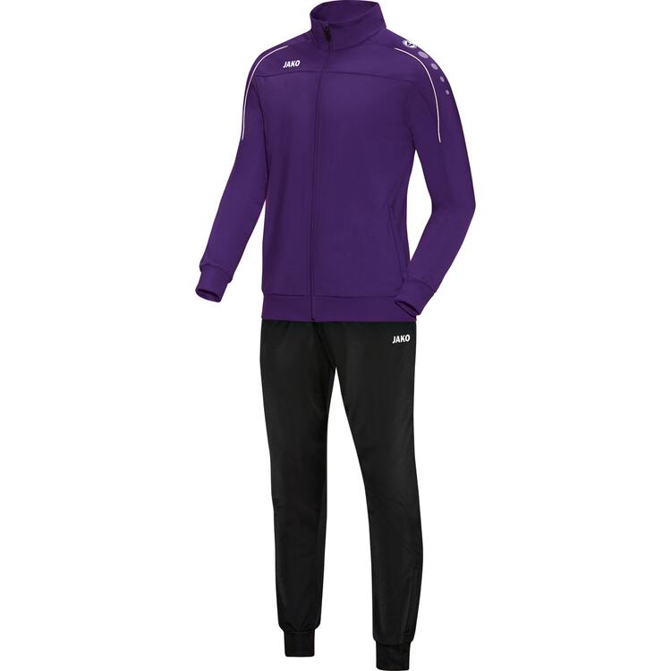 Jako Trainingsanzug Polyester Classico lila M9150 10 Gr. 152