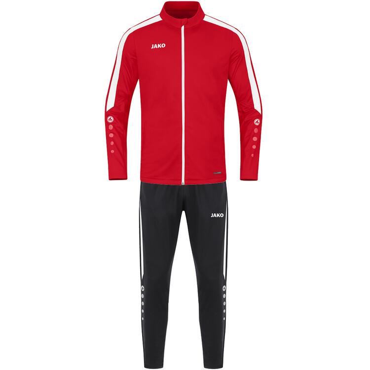 Jako Trainingsanzug Polyester Power M9123 rot - Gr. M Jako Trainingsanzug Polyester Power M9123 rot - Gr. M