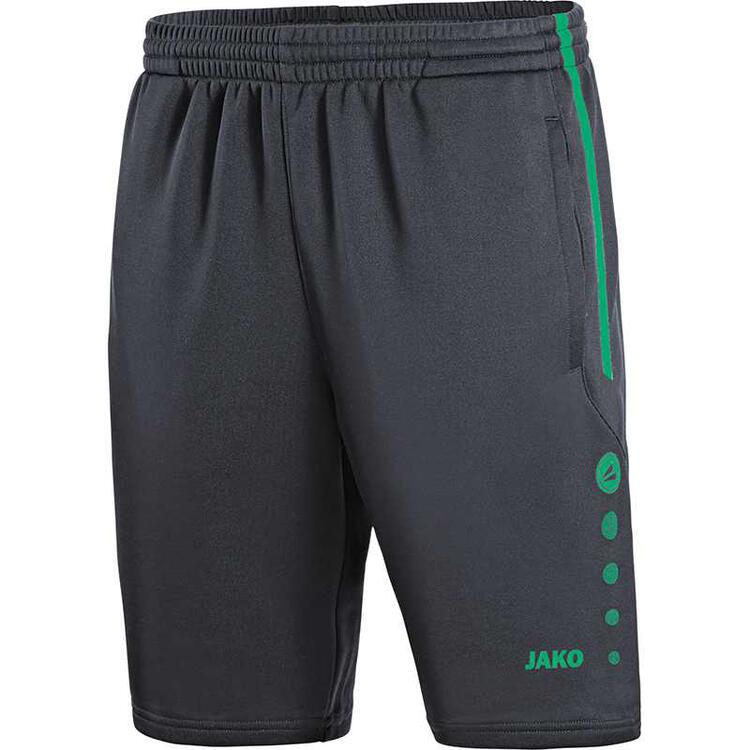 Jako Trainingsshort Active anthrazit/t?rkis 8595 24 Gr. 164