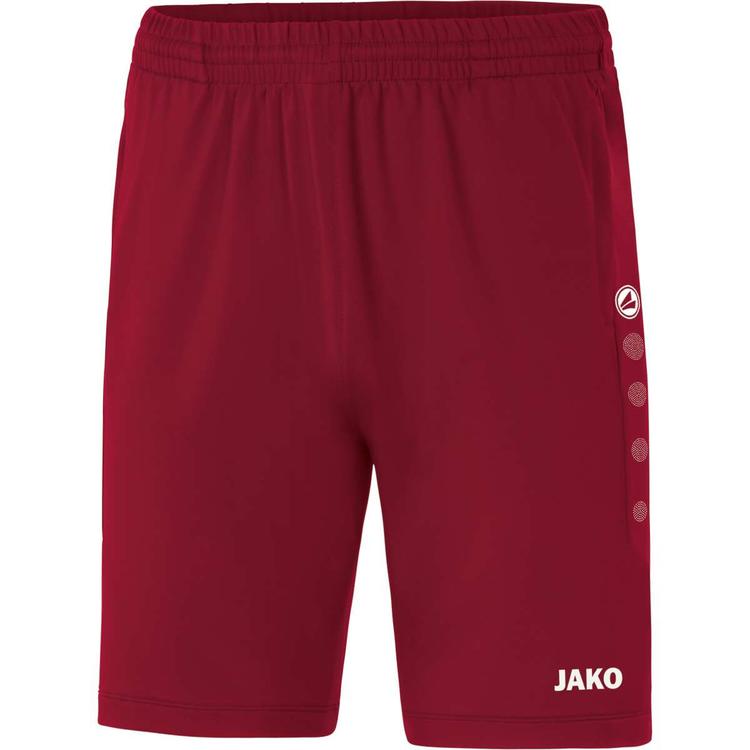 Jako Trainingsshort Premium 8520-01 weinrot Gr. 164