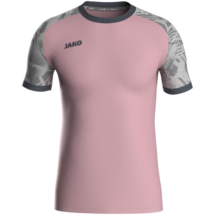 Jako Trikot Iconic KA 4224 dusky pink/soft grey/anthra light - Gr. 128