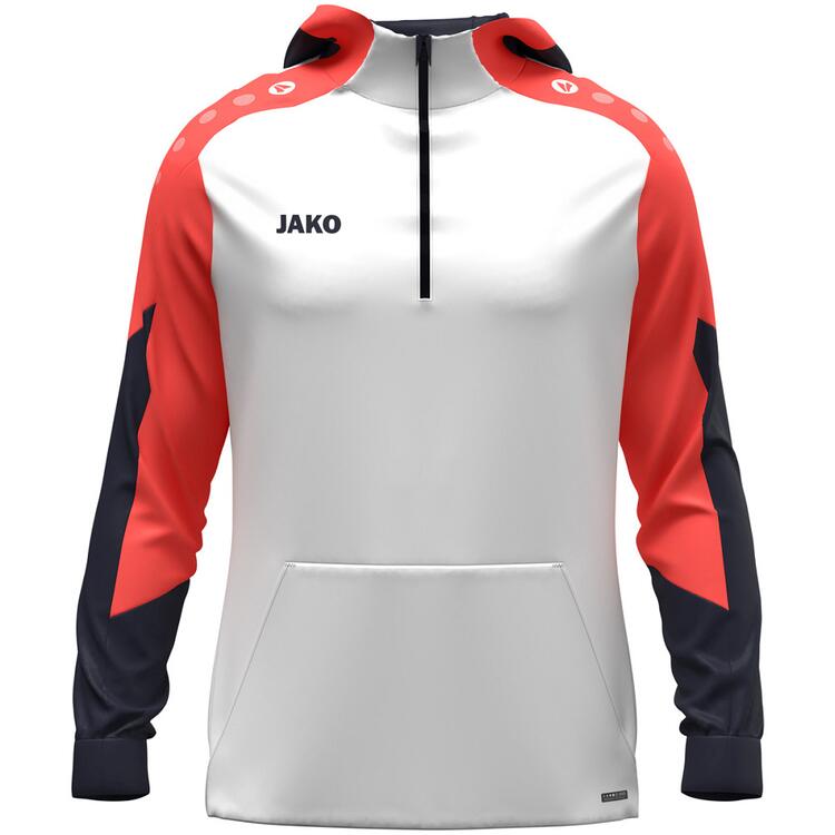 Jako Zip Hoodie Dynamic 6770 wei?/coral/marine - Gr. M Jako Zip Hoodie Dynamic 6770 wei?/coral/marine - Gr. M