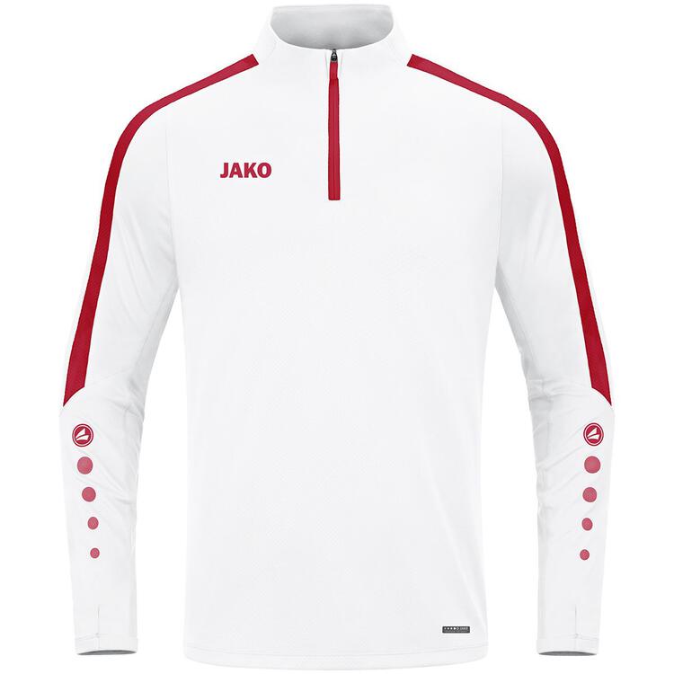 Jako Ziptop Power 8623 004 wei?/rot - Gr. L Jako Ziptop Power 8623 004 wei?/rot - Gr. L