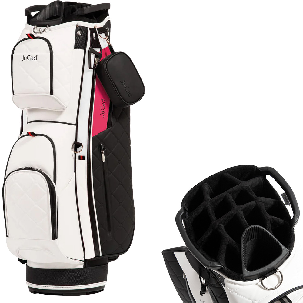 'Jucad First Class Cartbag weiss/schwarz/pink' 'Jucad First Class Cartbag weiss/schwarz/pink' von JuCad