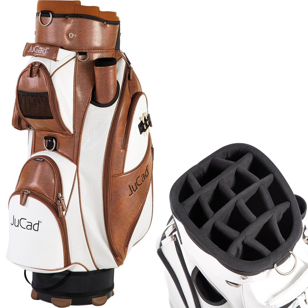 'Jucad Style Cartbag braun/weiss' 'Jucad Style Cartbag braun/weiss' von JuCad