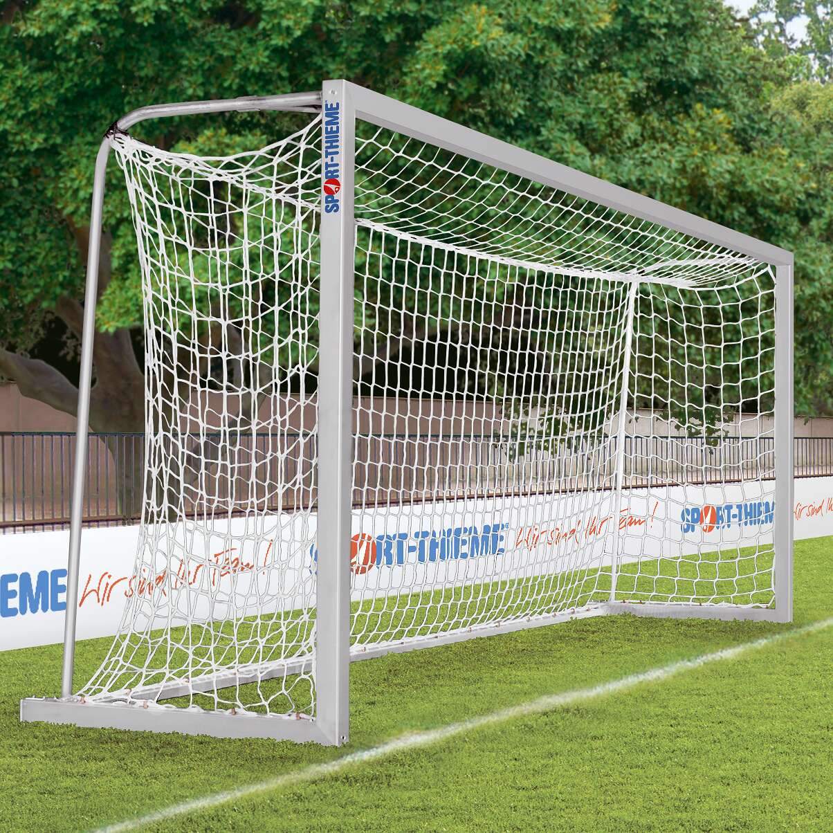 Sport-Thieme Jugend-Fußballtor mit Bodenrahmen, Quadratprofil, transportabel Sport-Thieme Jugend-Fußballtor mit Bodenrahmen, Quadratprofil, transportabel von Sport-Thieme