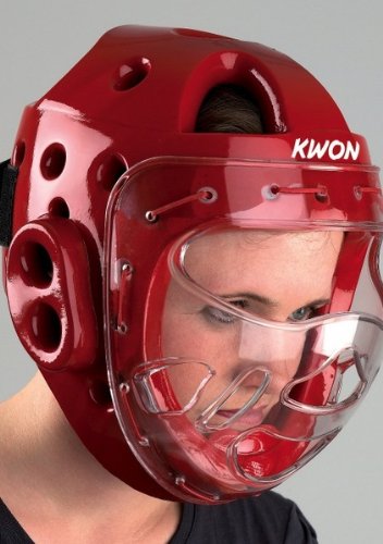 KWON Kopfschutz KSL mit Maske CE S blau
