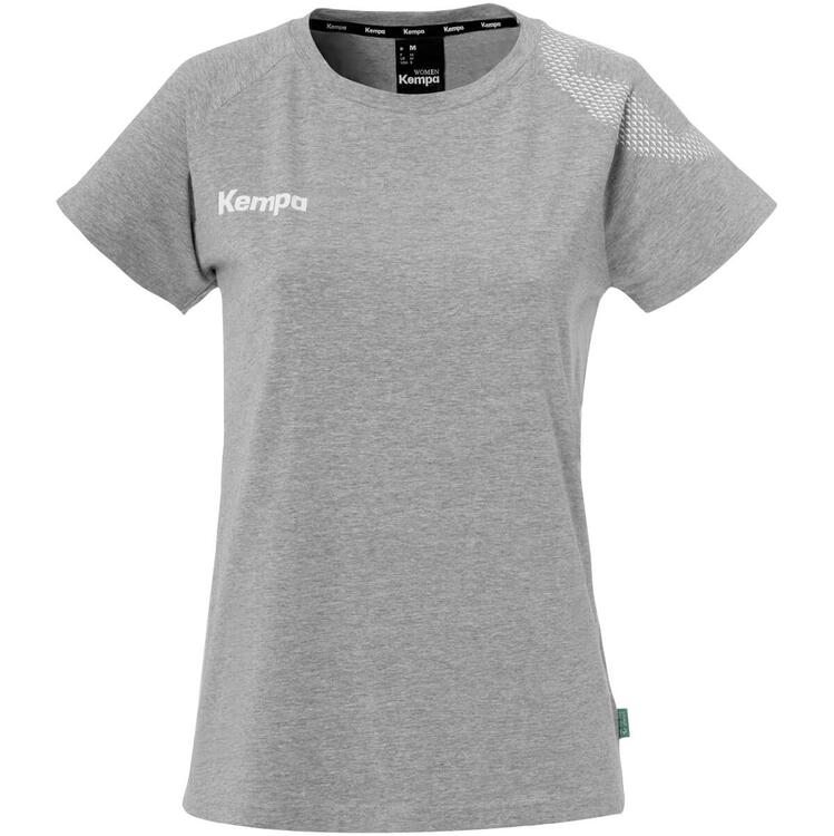 Kempa Core 26 T-Shirt Women 200366205 dark grau melange - Gr. XXL