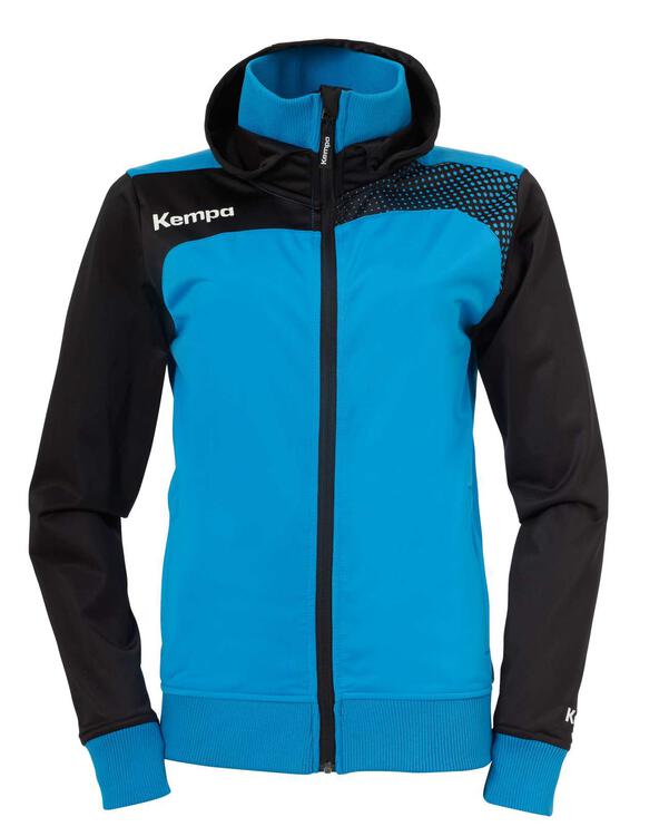 Kempa EMOTION KAPUZENJACKE WOMEN kempablau/schwarz 200212901 Gr. S