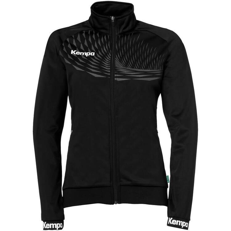 Kempa Wave 26 Poly Jacket Women 200365901 schwarz/anthra - Gr. S