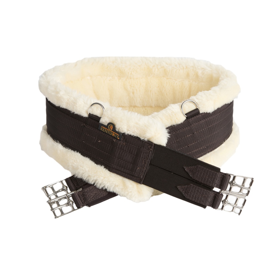 Kentucky Horsewear Sattelgurt mit Lammfellimitat Elastik Kentucky Horsewear Sattelgurt mit Lammfellimitat Elastik von Kentucky Horsewear