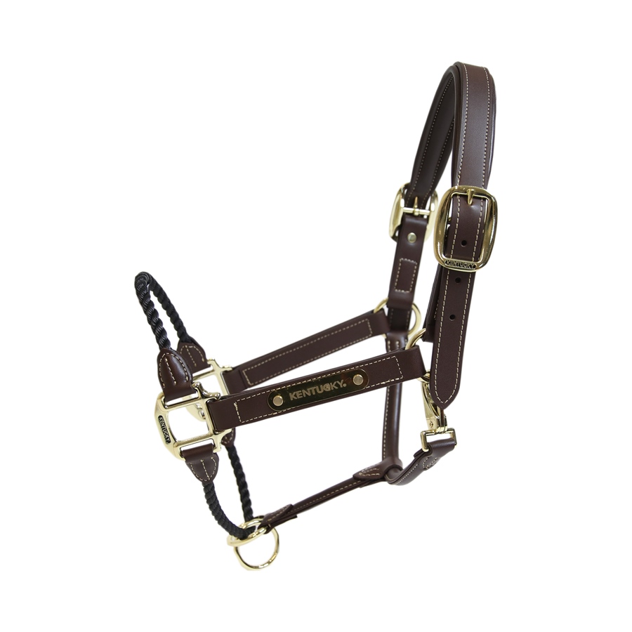 Kentucky Horsewear Leder Halfter rope von Kentucky Horsewear