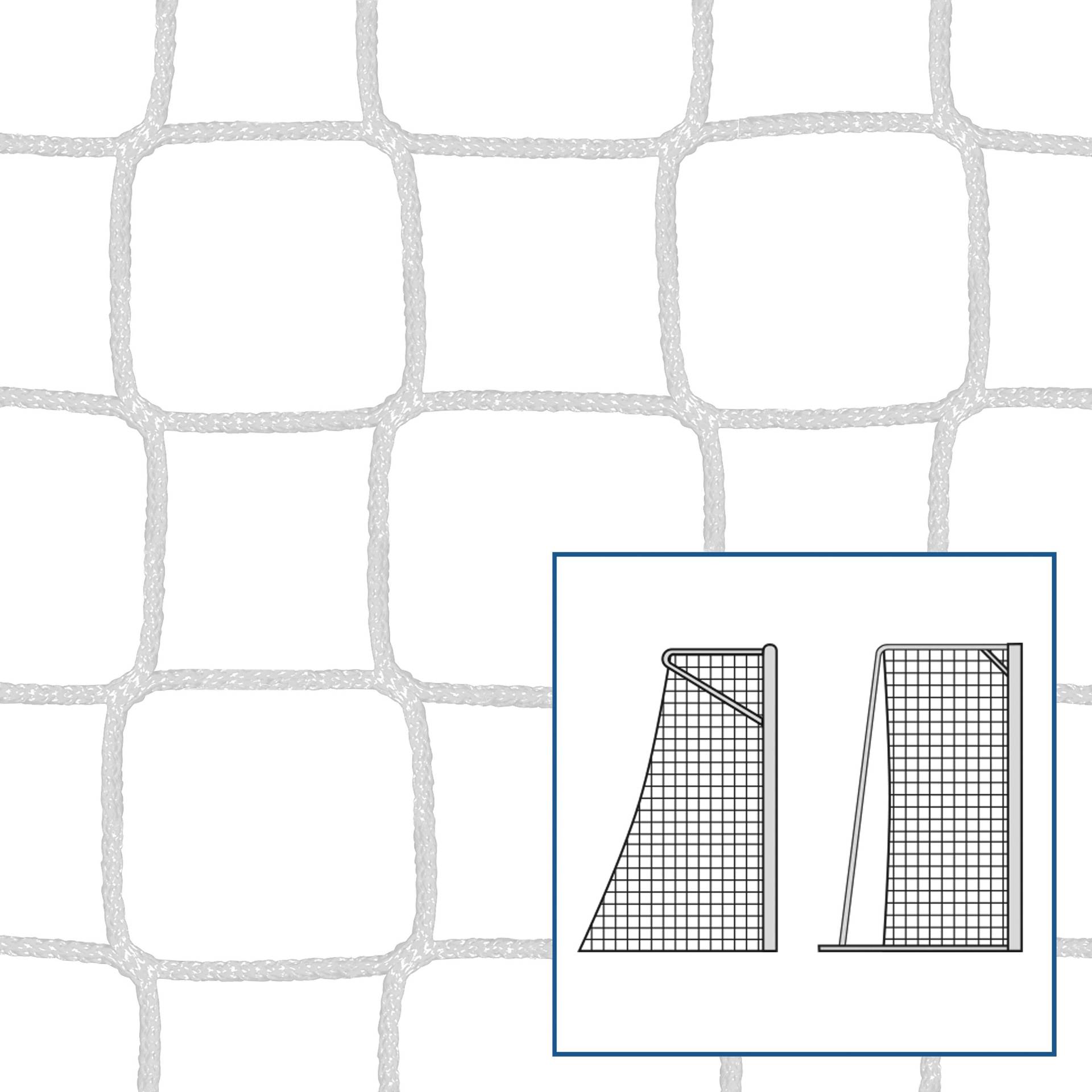 Sport-Thieme Fußballtornetz für Kleinfeld-Fußballtore, Weiß, 5 mm von Sport-Thieme