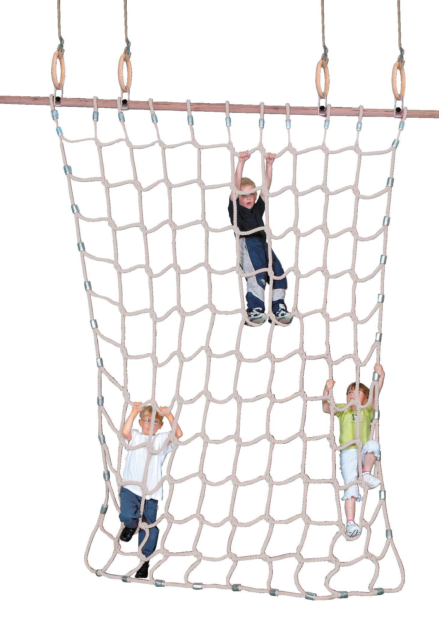 Sport-Thieme Kletternetz für Turnringe, Spinnfaser Natur, 3,5 m Sport-Thieme Kletternetz für Turnringe, Spinnfaser Natur, 3,5 m von Sport-Thieme