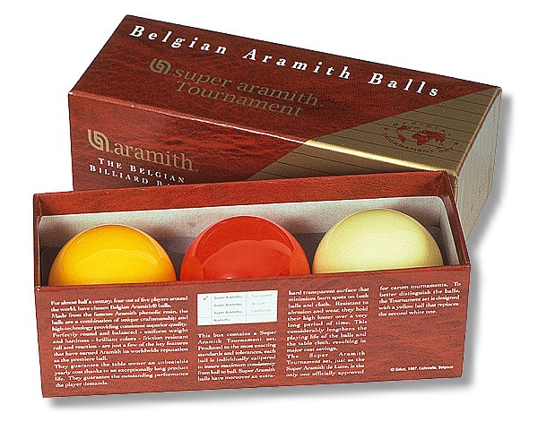Kugeln Carom Super Aramith Tournament 61,5mm Kugeln Carom Super Aramith Tournament 61,5mm